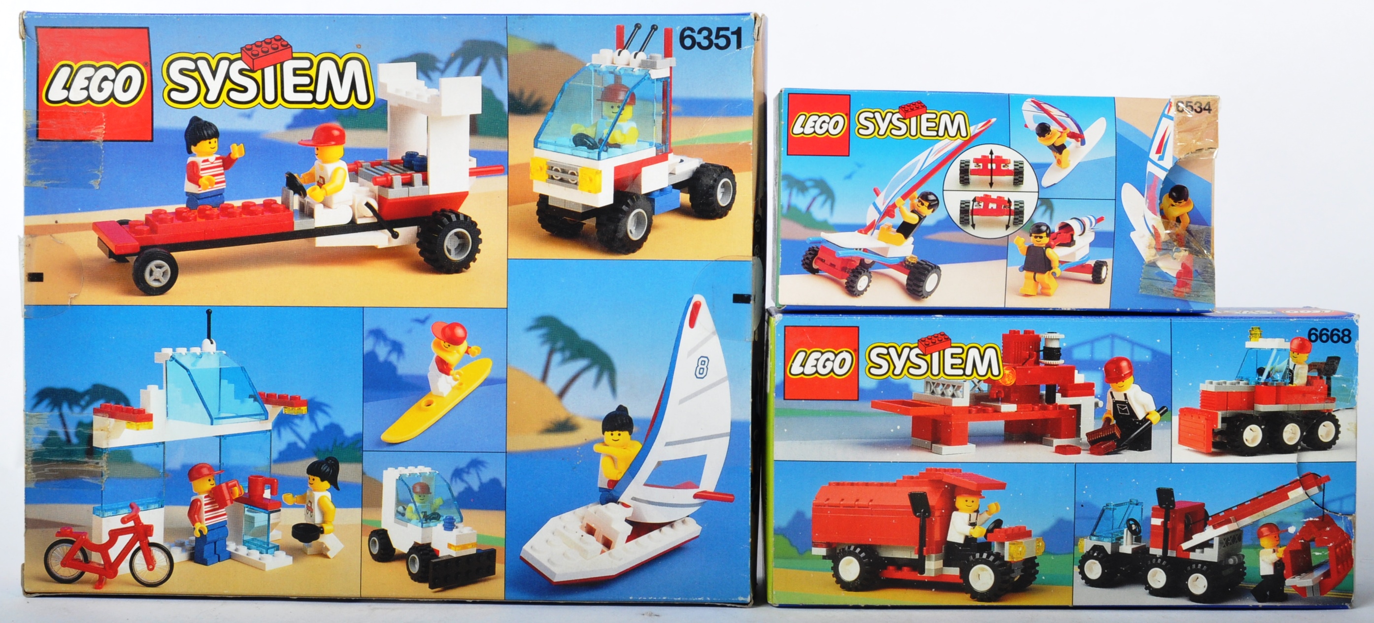 LEGO SETS - LEGO SYSTEM - 6351 / 6534 / 6668 - Image 2 of 6