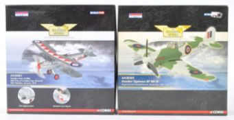 CORGI AVIATION ARCHIVE - TWO BOXED 1/72 SCALE LIMITED EDITION MODELS