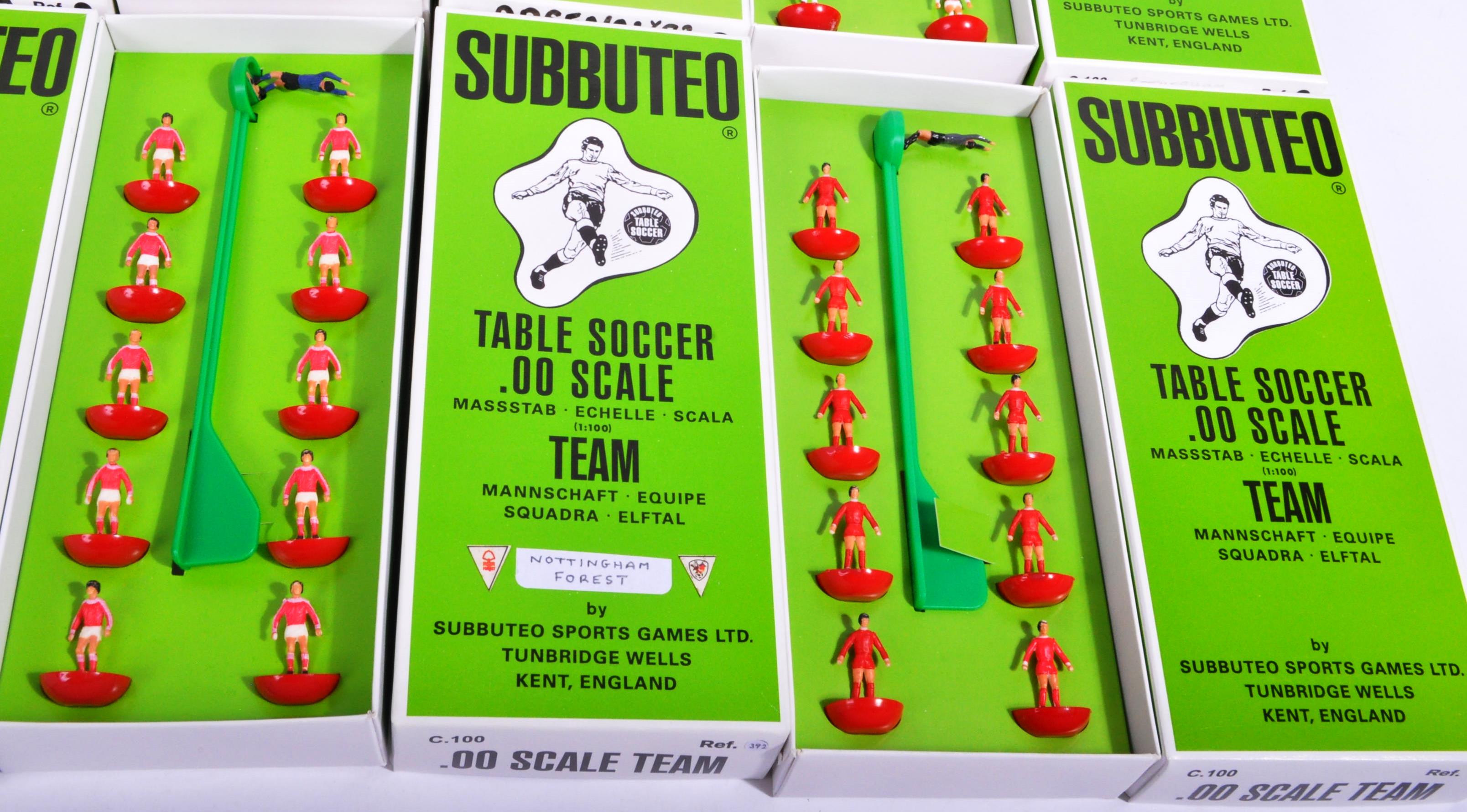COLLECTION OF X10 ASSORTED VINTAGE SUBBUTEO FOOTBALL TEAMS - Image 5 of 10