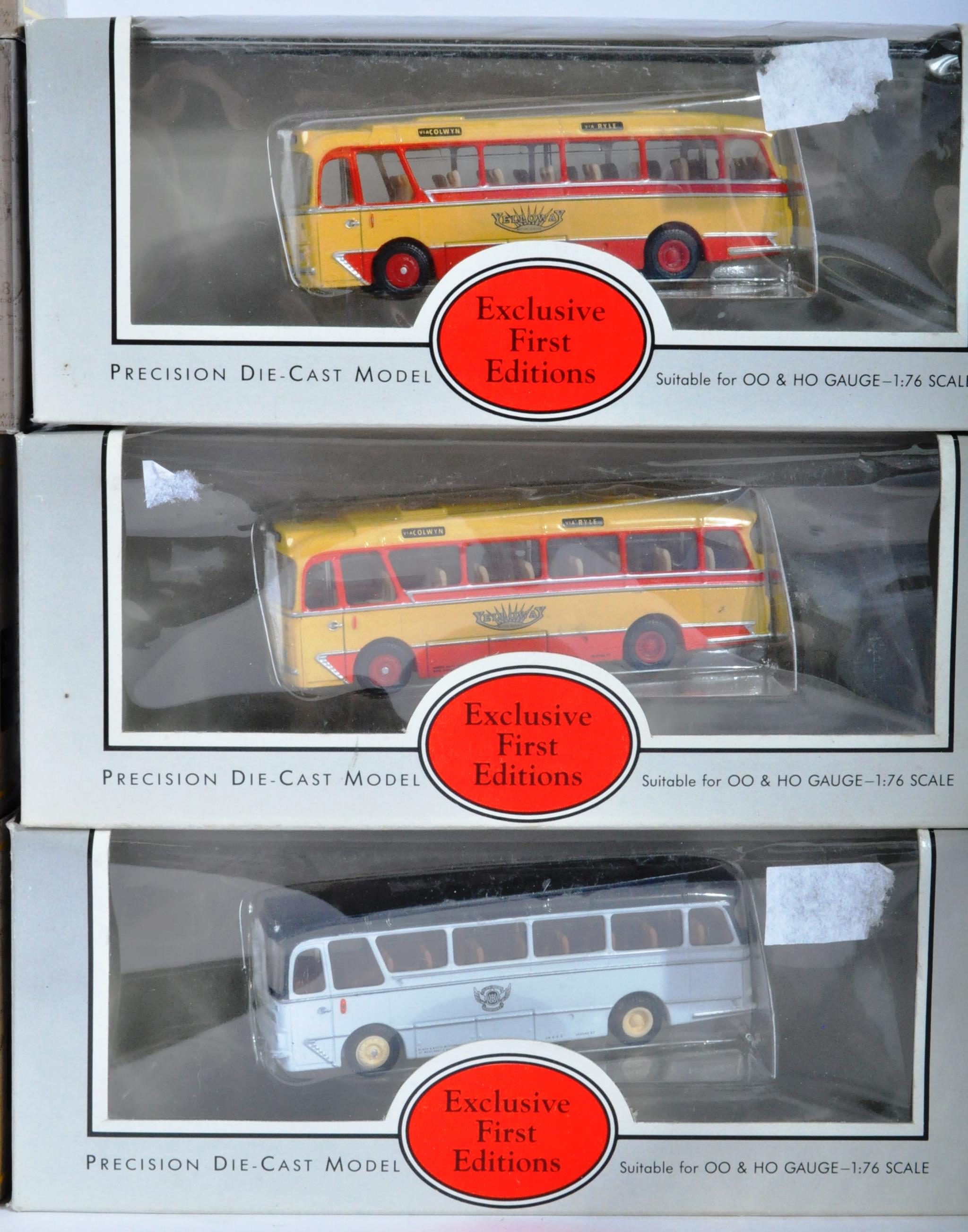 COLLECTION OF X10 EFE 1/76 SCALE DIECAST MODEL BUSES - Image 4 of 5