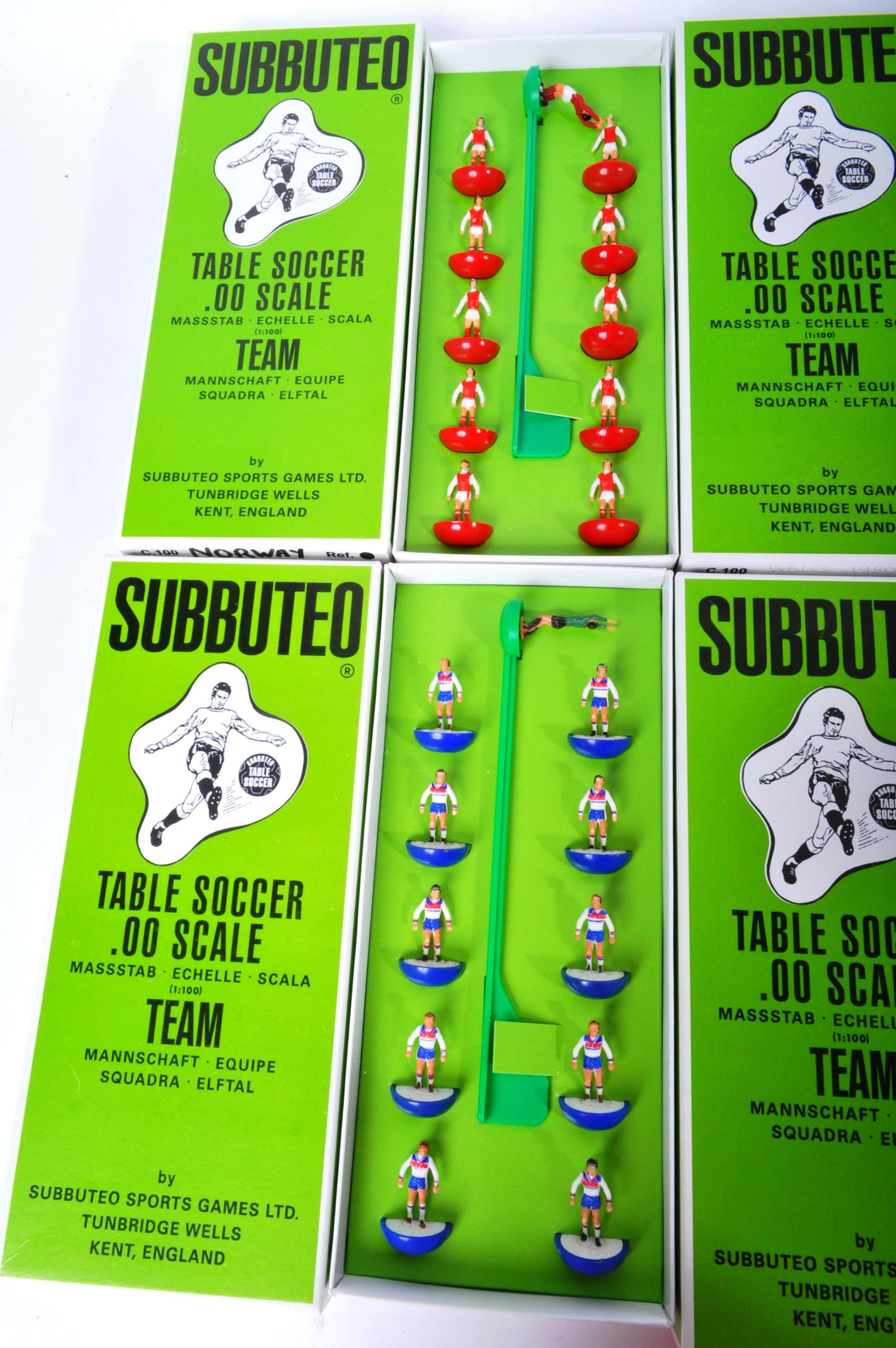 COLLECTION OF X10 ASSORTED VINTAGE SUBBUTEO FOOTBALL TEAMS - Image 4 of 6