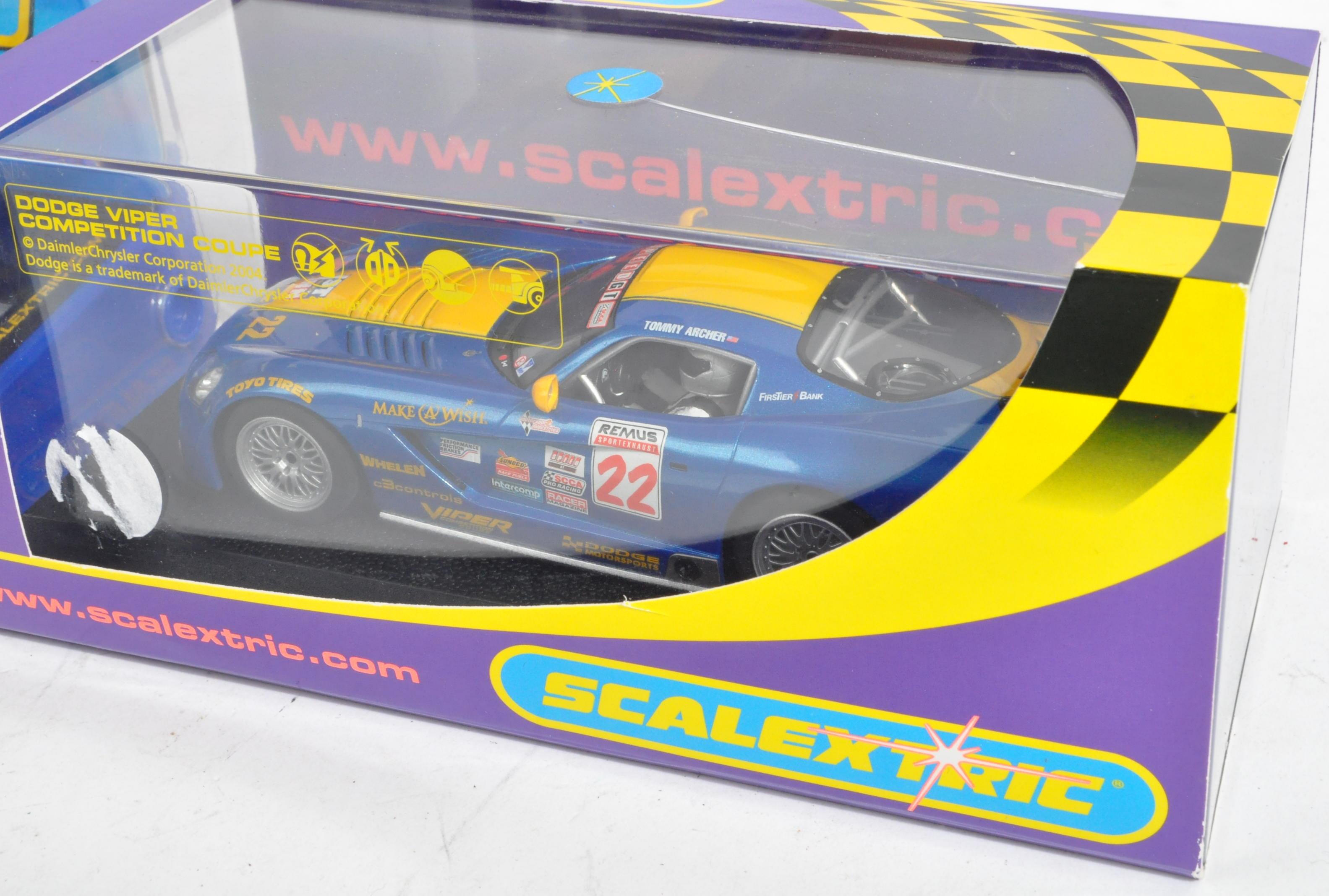 SCALEXTRIC - TWO 1/32 SCALE BOXED SLOT RACING CARS - Image 3 of 6