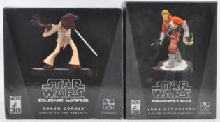 STAR WARS - X2 GENTLE GIANT ANIMATED STAR WARS FIGURES