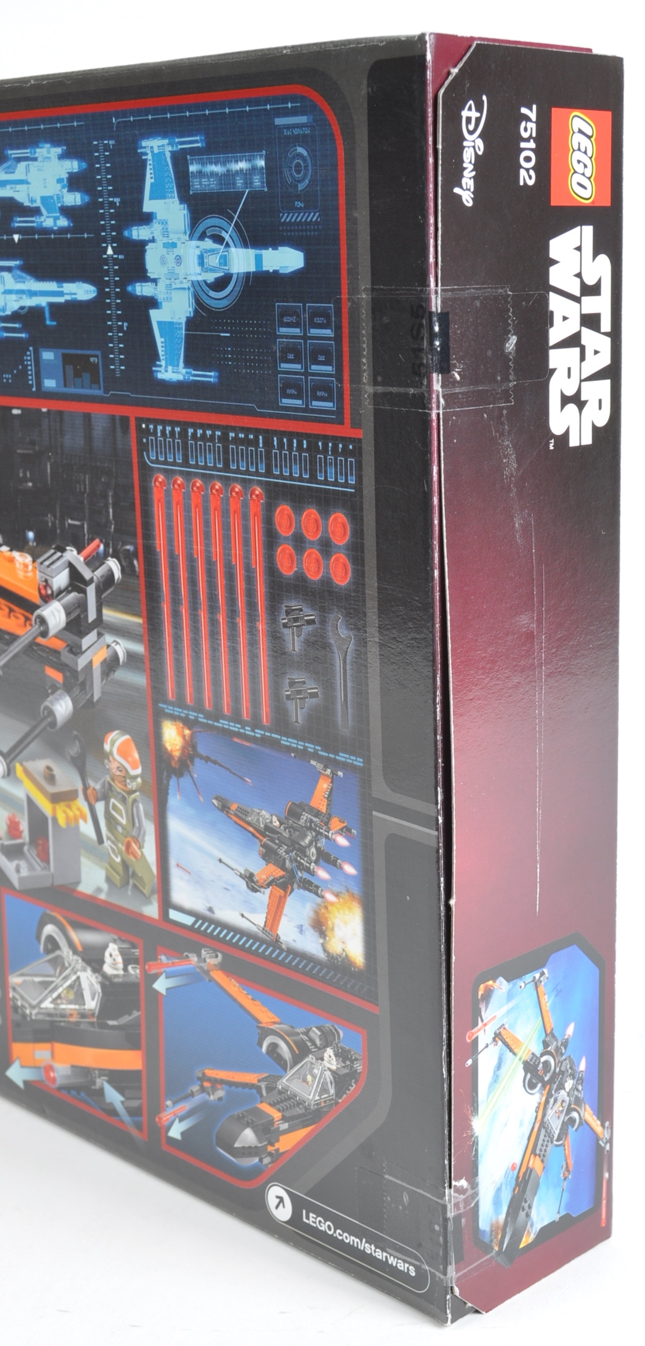 LEGO SET - LEGO STAR WARS - 75102 - POE'S X-WING FIGHTER - Image 4 of 4