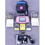 COLLECTION OF NINTENDO GAME BOYS AND GAMES