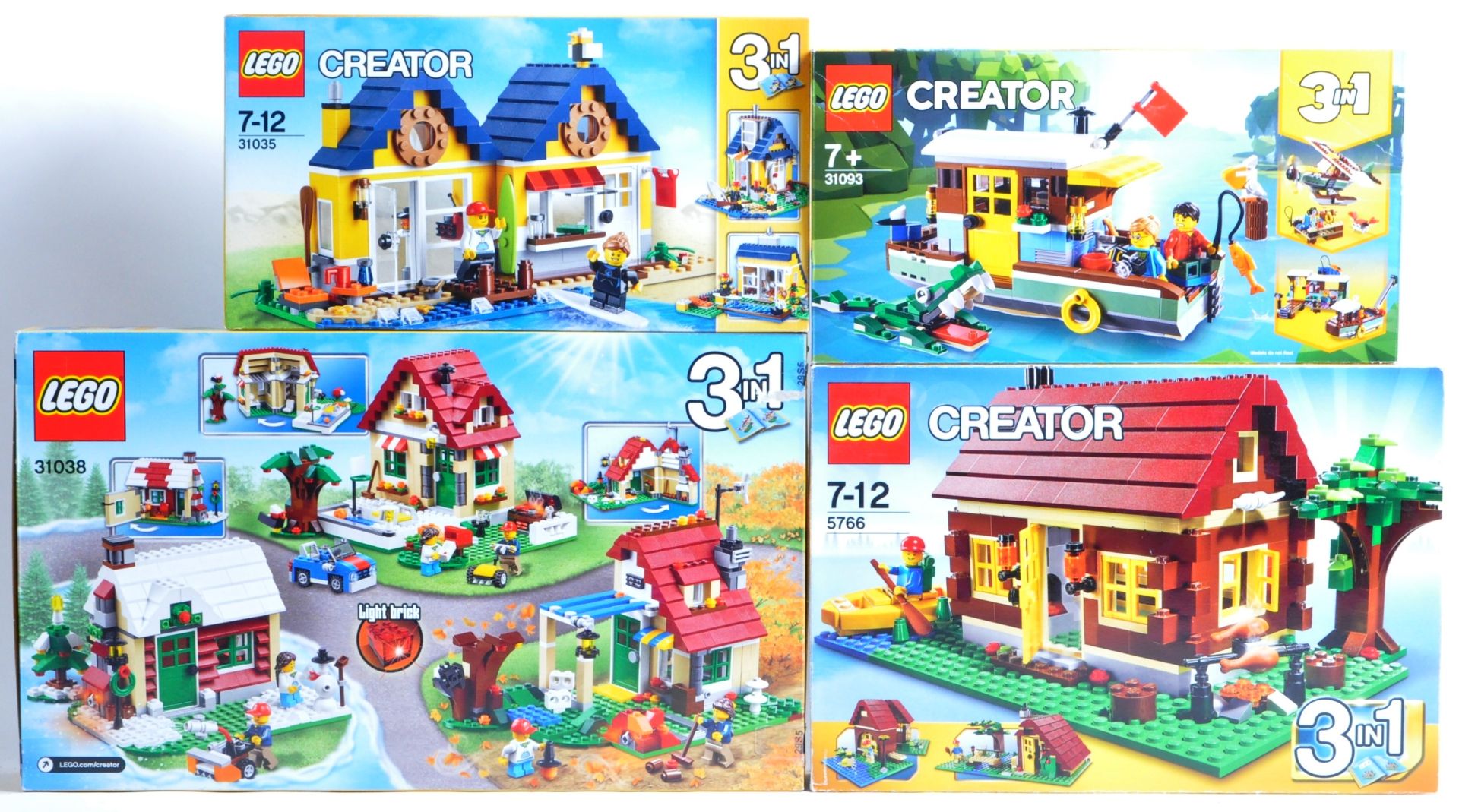 LEGO SETS - LEGO CREATOR 3 IN 1 - 5766 / 31035 / 31093 / 31038