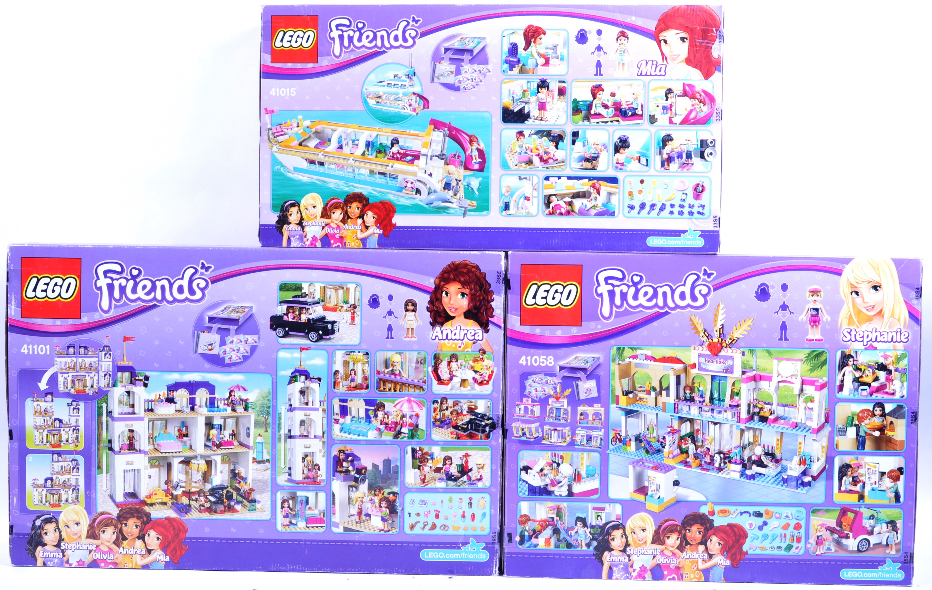 LEGO SETS - LEGO FRIENDS - 41015 / 41058 / 41101 - Image 5 of 6