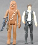 STAR WARS - HAN SOLO & CHEWBACCA ' FIRST 12 ' ACTION FIGURES