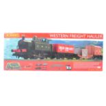 ORIGINAL HORNBY 00 GAUGE MODEL RAILWAY WESTERN FREIGHT HAULER SET