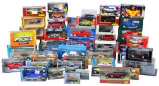 LARGE COLLECTION OF ASSORTED BOXED DIECAST MODEL CARS