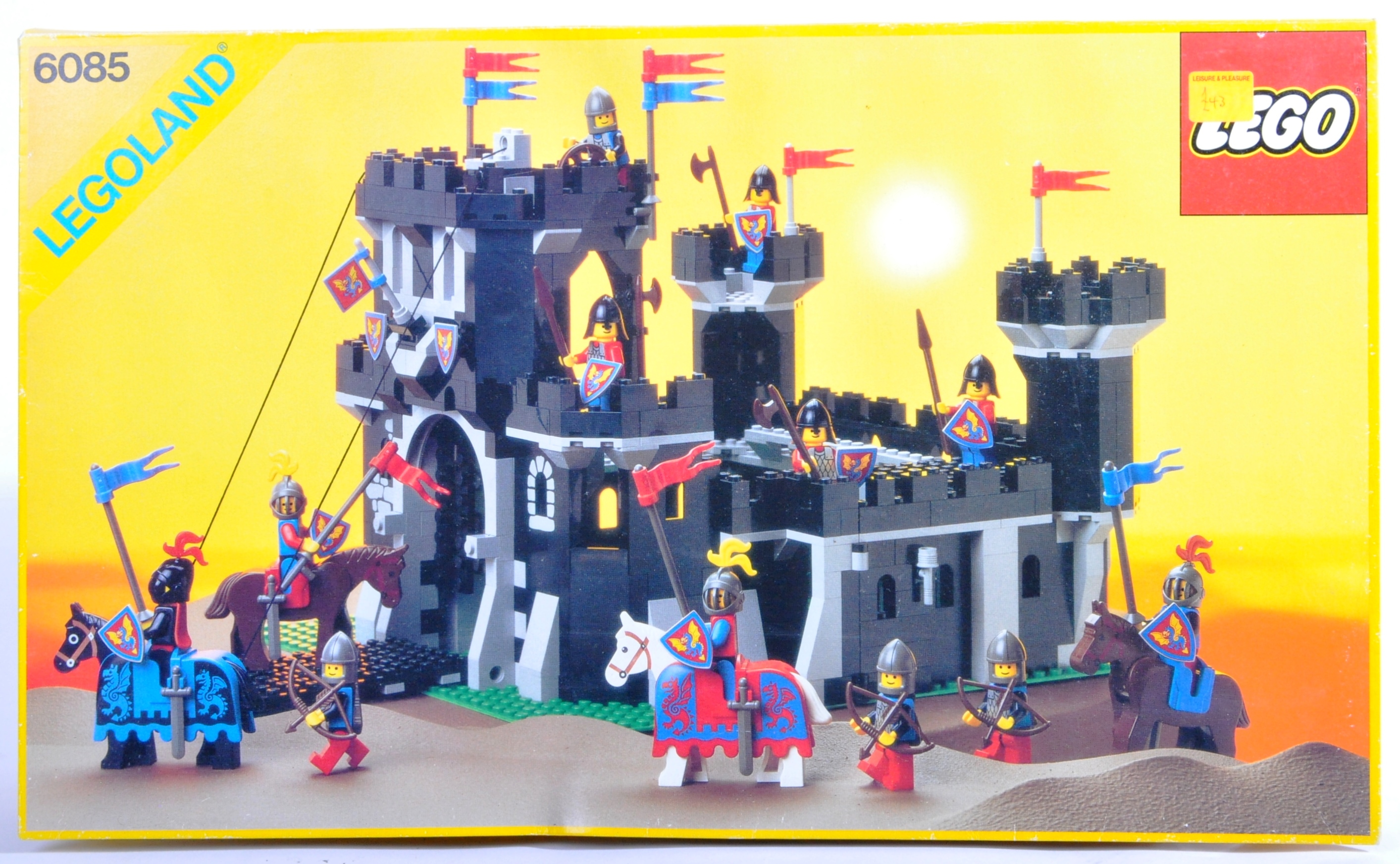 LEGO SET - LEGO LAND - 6085 - BLACK MONARCH'S CASTLE