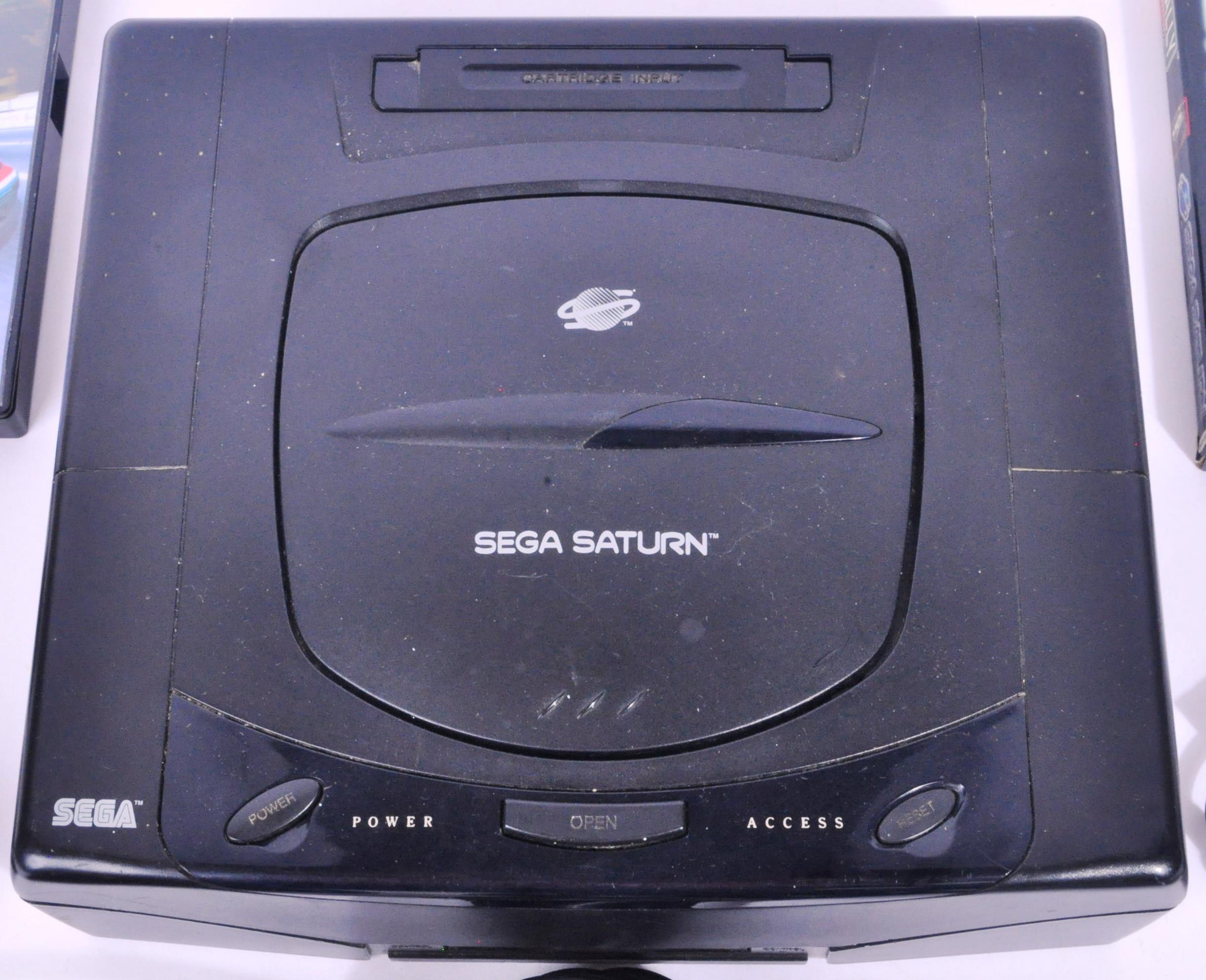 ORIGINAL SEGA SATURN GAMES CONSOLE WITH GAMES AND ACCESSORIES - Image 2 of 10