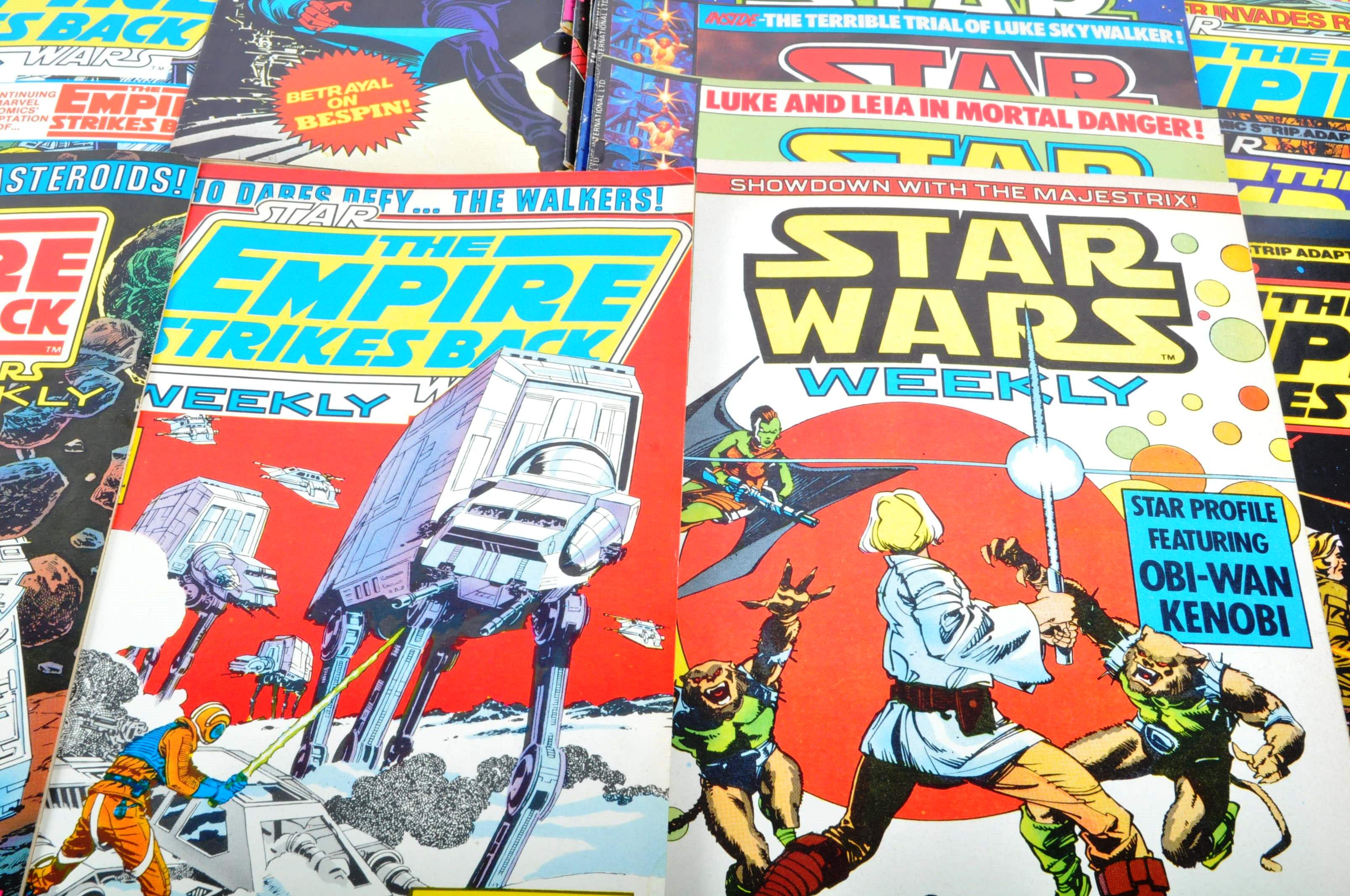 STAR WARS - COLLECTION OF MARVEL STAR WARS WEEKLY COMIC BOOKS - Image 9 of 9