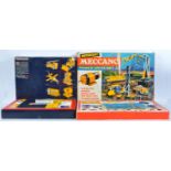 TWO VINTAGE MECCANO MADE MOTORISED CONSTRUCTOR SETS