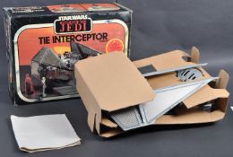 STAR WARS - VINTAGE PALITOY TIE INTERCEPTOR ACTION FIGURE PLAYSET