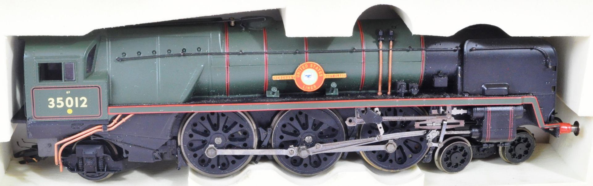 ORIGINAL HORNBY 00 GAUGE UNITED STATES LINES BOXED LOCOMOTIVE - Image 3 of 5