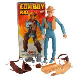 VINTAGE MARX TOYS JOHNNY WEST COWBOY KID ACTION FIGURE