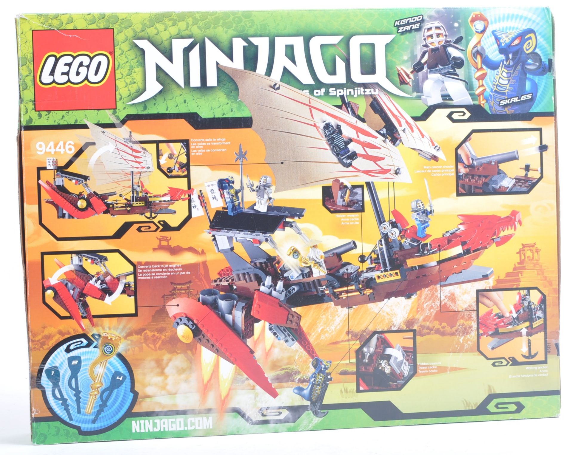 LEGO SET - LEGO NINJAGO - 9446 - DESTINY'S BOUNTY - Image 2 of 4