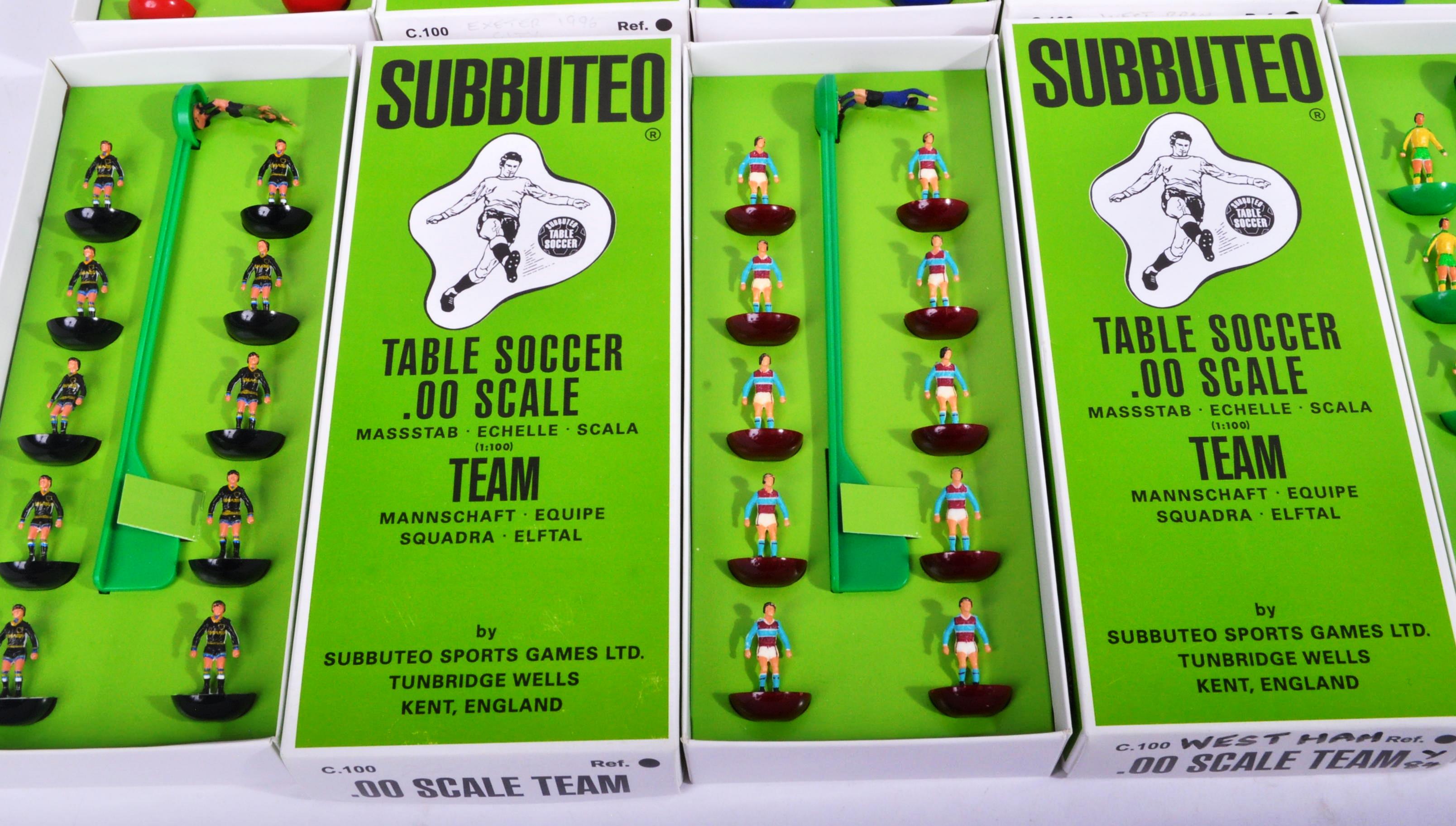 COLLECTION OF X10 ASSORTED VINTAGE SUBBUTEO FOOTBALL TEAMS - Image 7 of 10