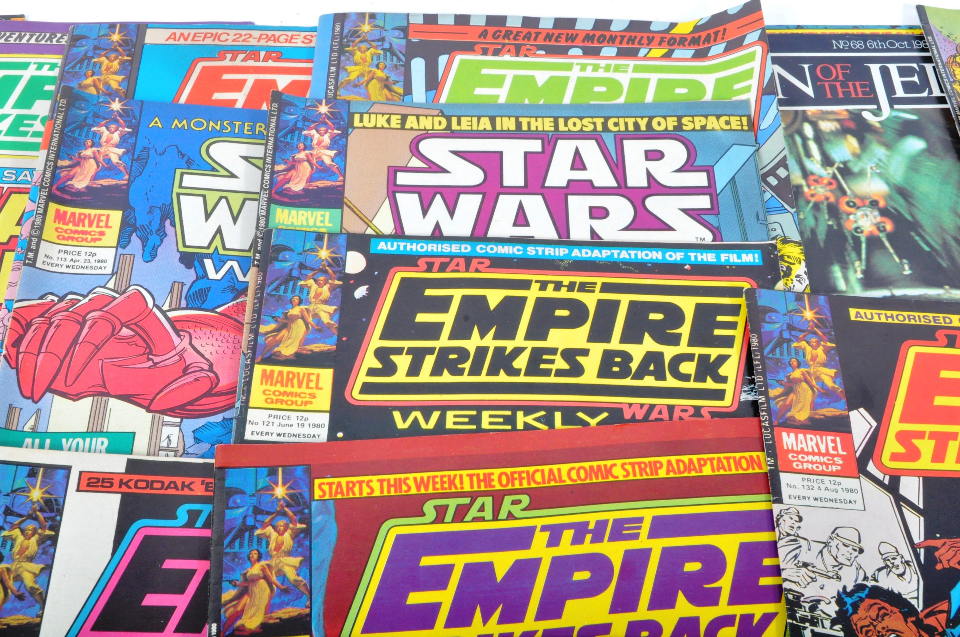 STAR WARS - COLLECTION OF MARVEL STAR WARS WEEKLY COMIC BOOKS - Image 3 of 9