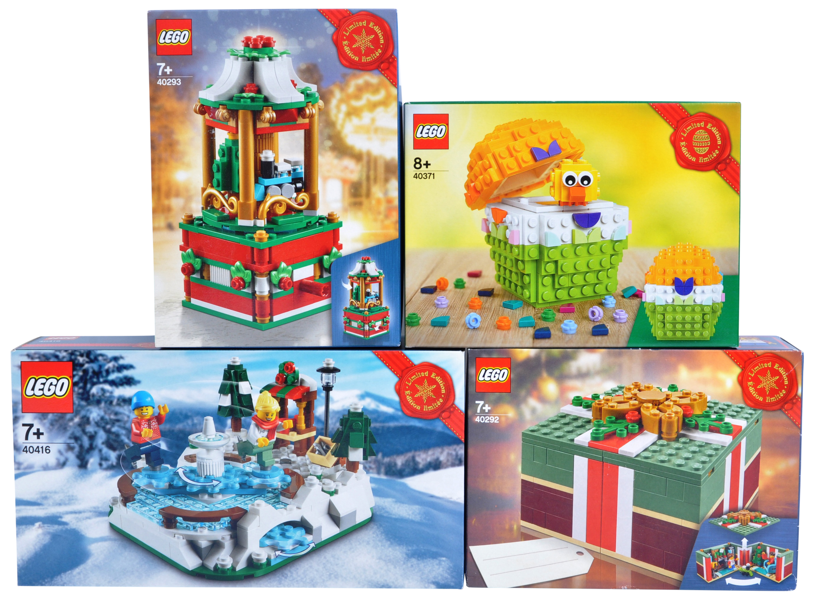 LEGO SETS - SEASONAL LIMITED EDITIONS FACTORY SEALED