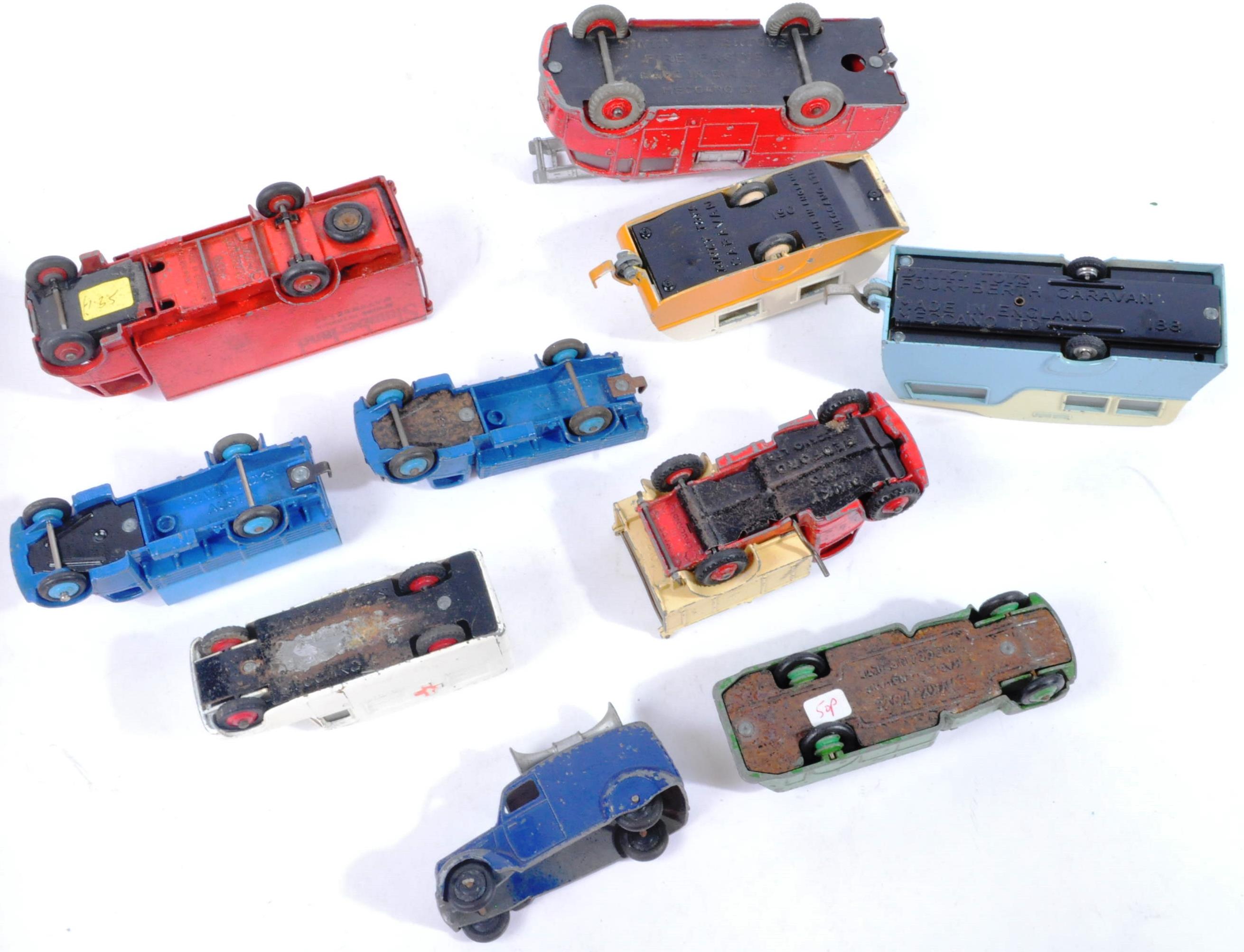 COLLECTION OF X10 VINTAGE DINKY TOYS DIECAST TRUCKS - Image 8 of 8