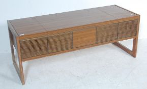 RETRO VINTAGE 20TH CENTURY TEAK CASED HMV STEREOGRAM