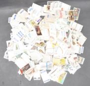 LARGE COLLECTION OF CIGARETTE CARDS AND TEA CARDS