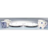 EMMA BRIDGEWATER COFFEE CUPS AND SAUCERS