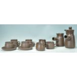 20TH CENTURY STONEWARE TEA SERVICE / COFFEE SET