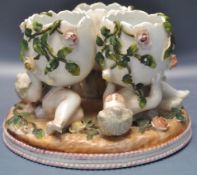 19TH CENTURY VICTORIAN PORCELAIN ORNAMENT