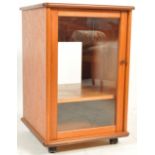 20TH CENTURY TEAK WOOD HI-FI MUSIC CABINET