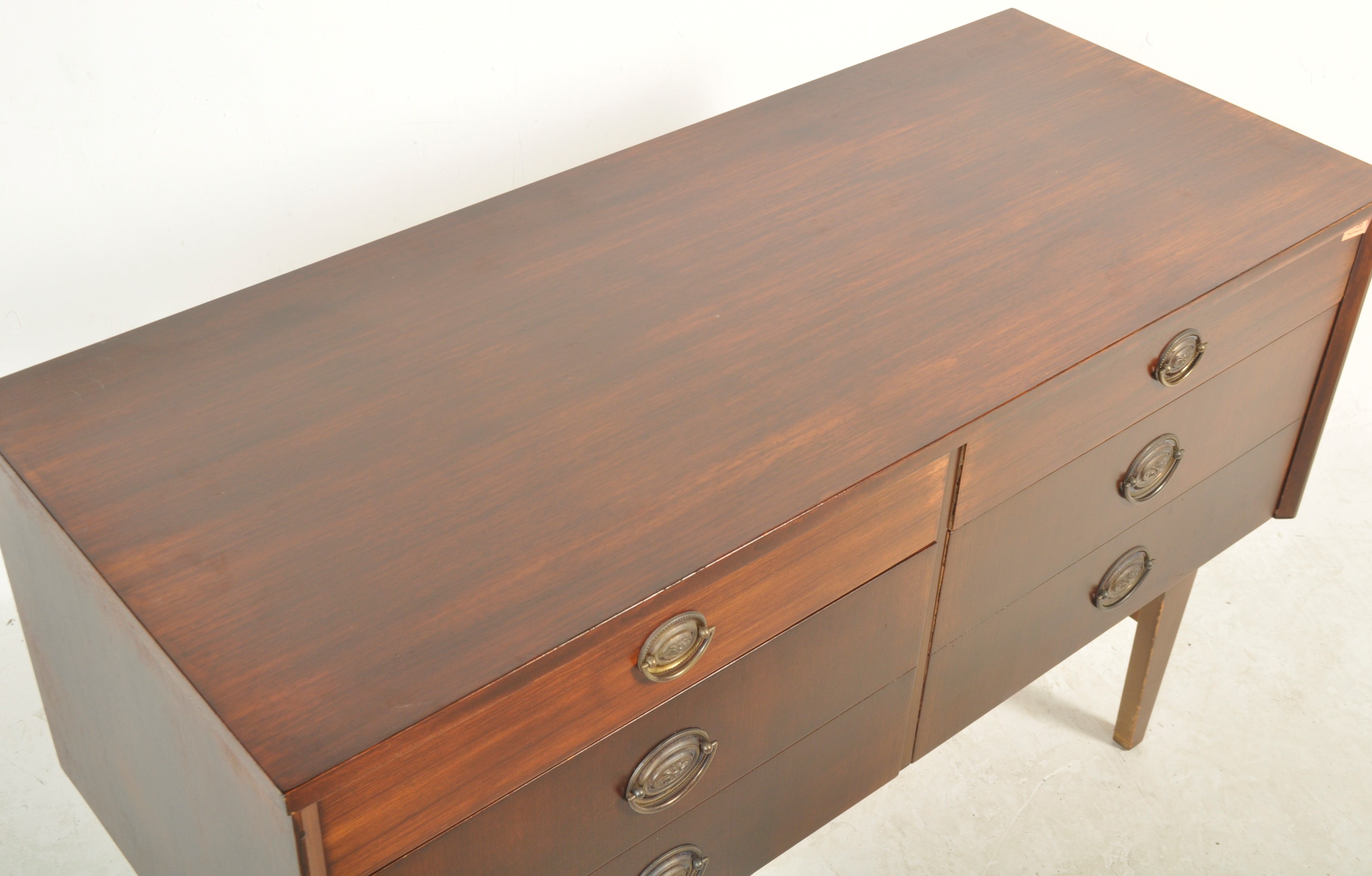 20TH CENTURY CIRCA 1960'S LONG CHEST OF DRAWERS - Image 2 of 4