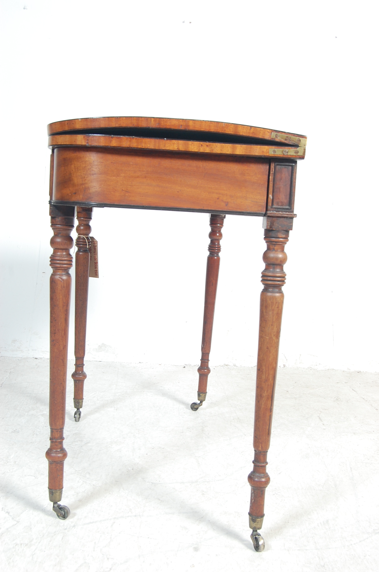 18TH CENTURY GEORGE III CARD TABLE. - Image 7 of 7