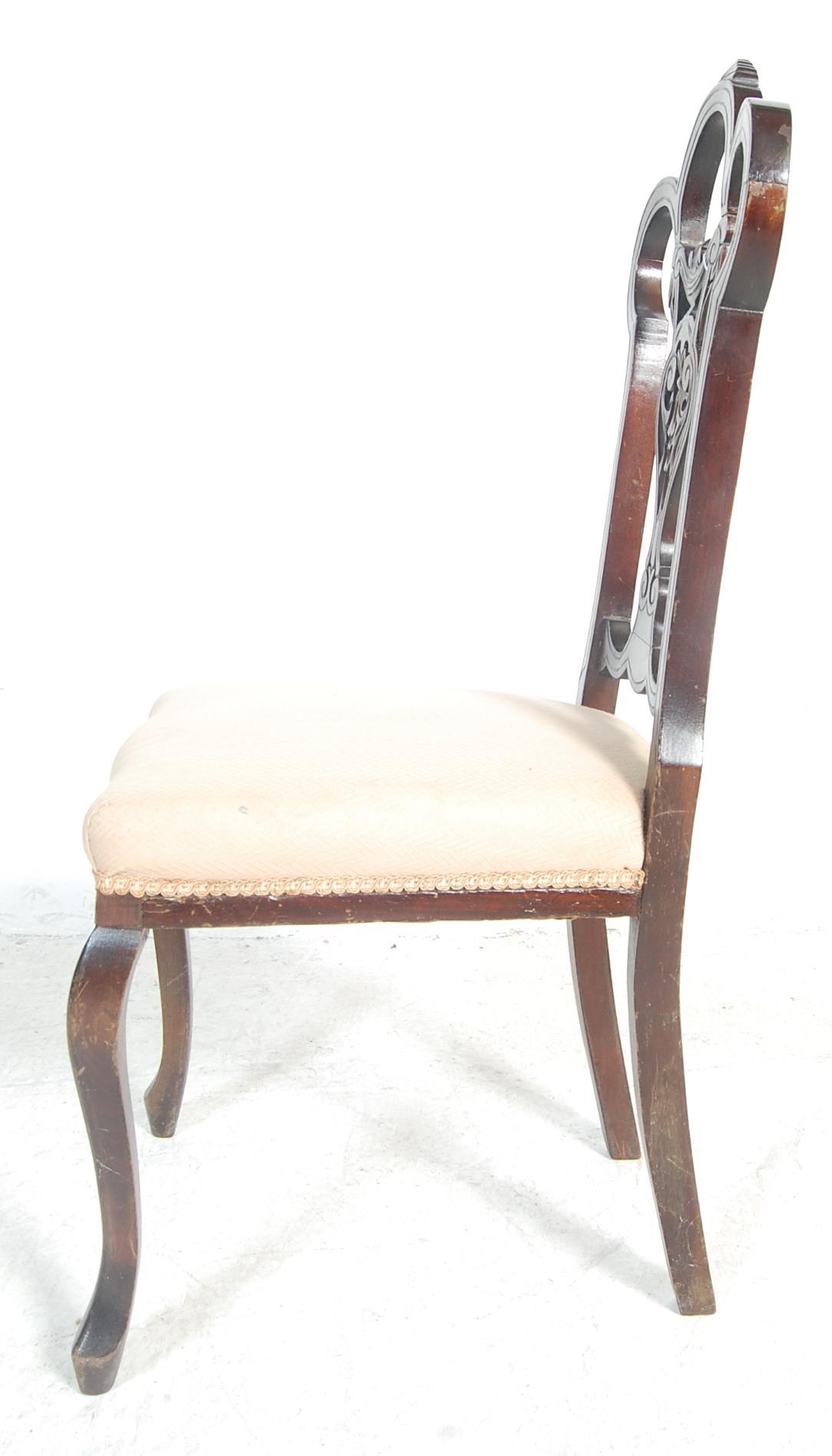 EARLY 20TH CENTURY DINING CHAIR - Image 2 of 6