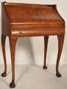 20TH CENTURY OAK LADIES WRITING DESK