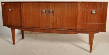 RETRO 20TH CENTURY CIRCA 1970S DANISH INSPIRED TEAK WOOD SIDEBOARD CREDENZA