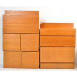 20TH CENTURY CIRCA 1970'S TAPLEY TEAK MODULAR WALL SYSTEM