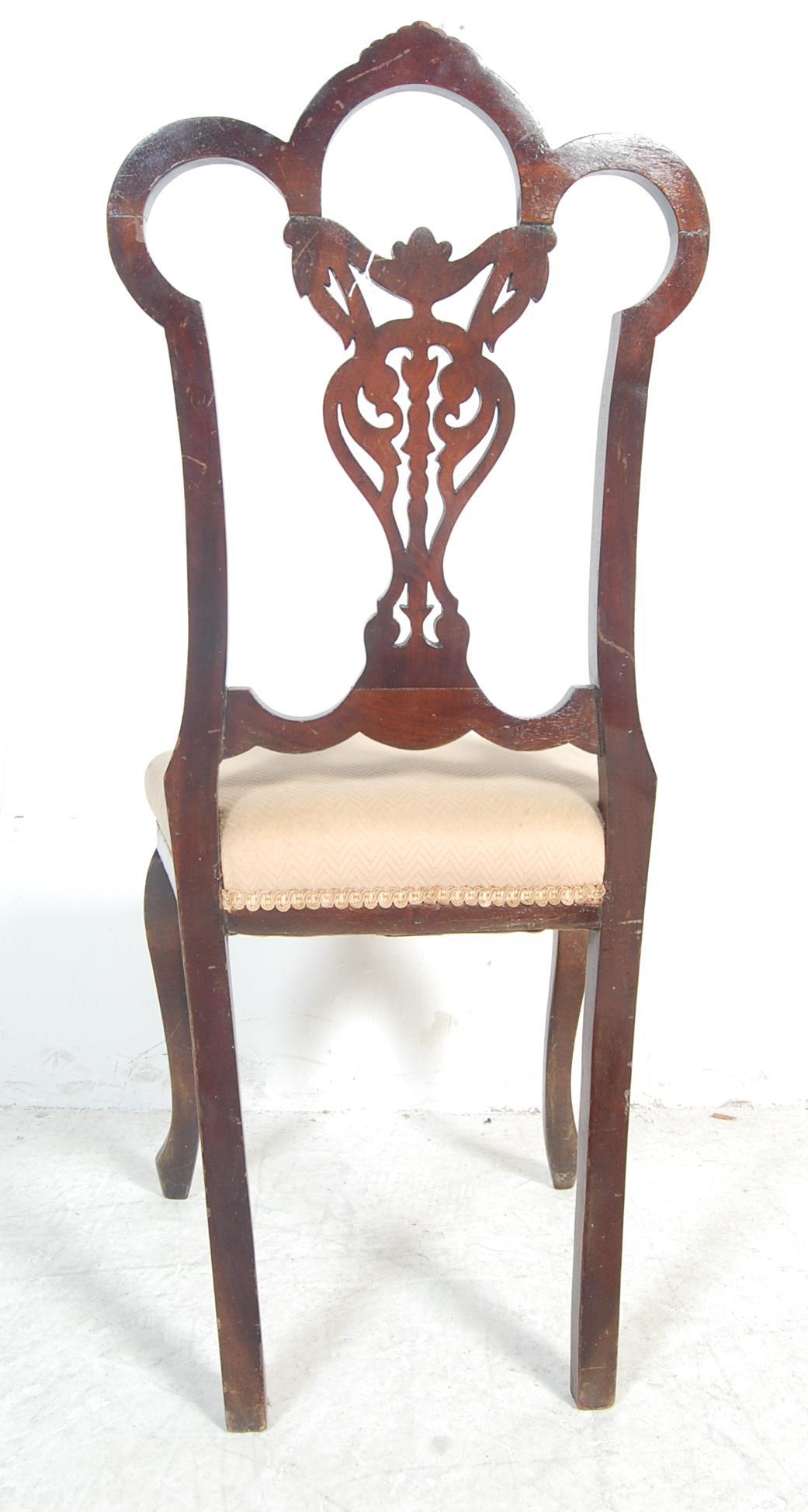 EARLY 20TH CENTURY DINING CHAIR - Image 3 of 6