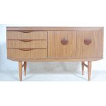 1970S TEAK WOOD MELAMINE SIDEBOARD CREDENZA