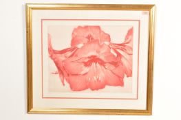 WILL WONG LATE 20TH CENTURY ARTIST PROOF ENETILED 'AMARYLLIS'