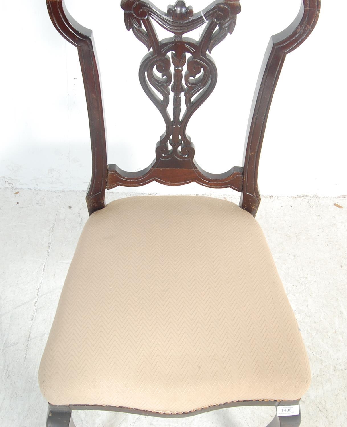 EARLY 20TH CENTURY DINING CHAIR - Image 5 of 6