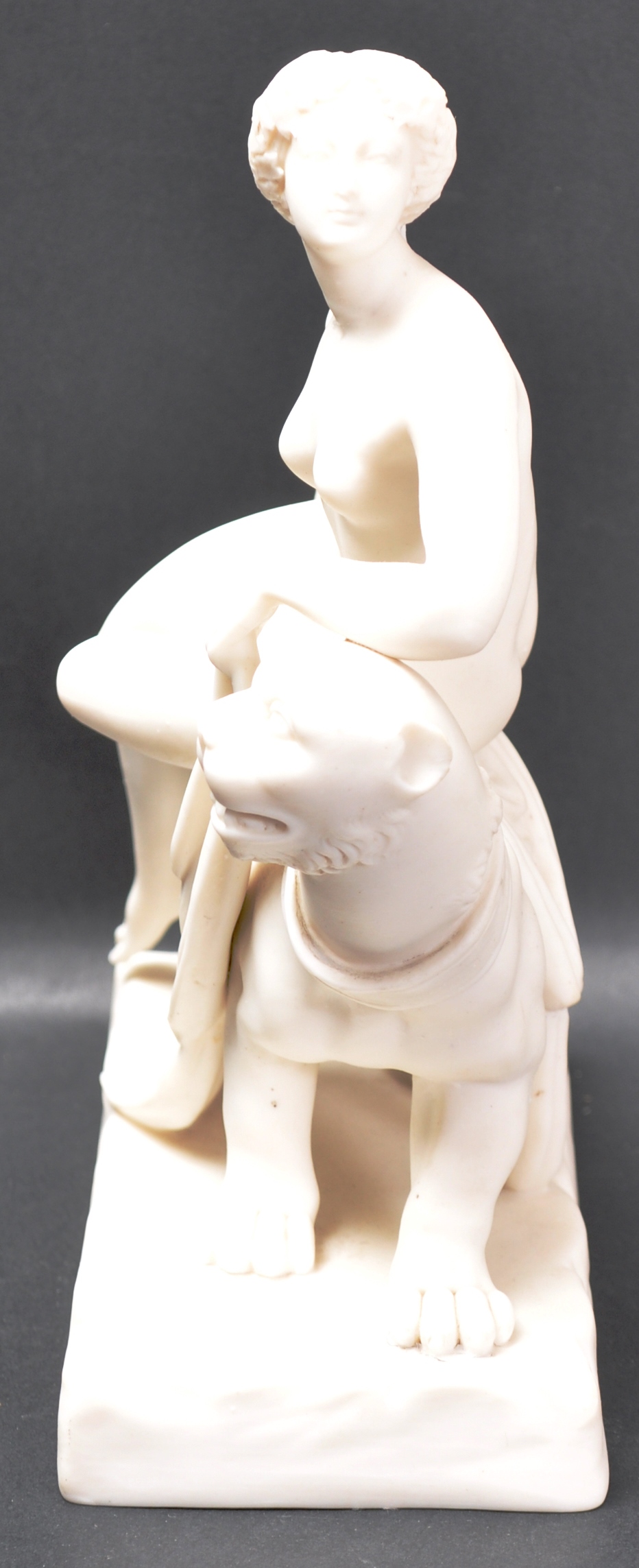 VICTORIAN PARIAN WARE ARIADNE & THE PANTHER - Image 2 of 6