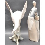 LLADRO TURTLE DOVE FIGURE & NAO FIGURINE