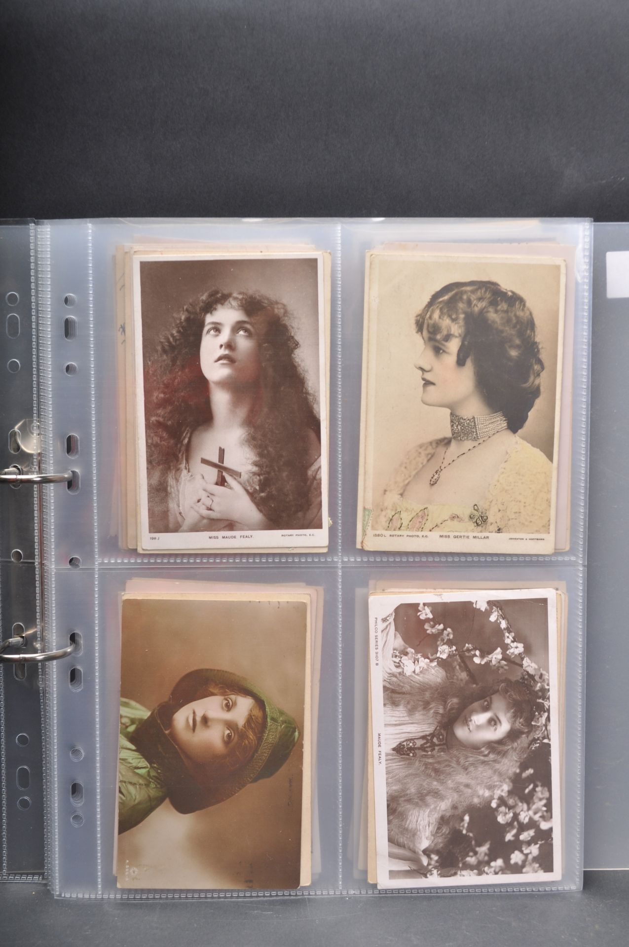 POSTCARDS - ALBUM OF EDWARDIAN ACTRESSES - Image 4 of 6