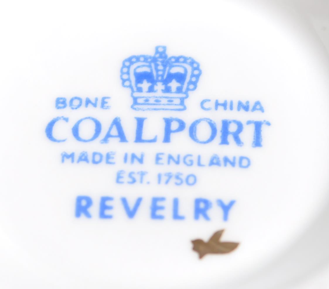 VINTAGE COALPORT REVELRY PATTERN TEA SERVICE - Image 5 of 5