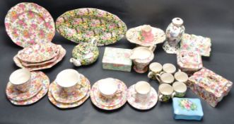 1930'S ART DECO ERA CHINTZ CERAMICS