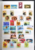 STAMPS - LARGE COLLECTION OF ALL-WORLD STAMPS IN ALBUMS