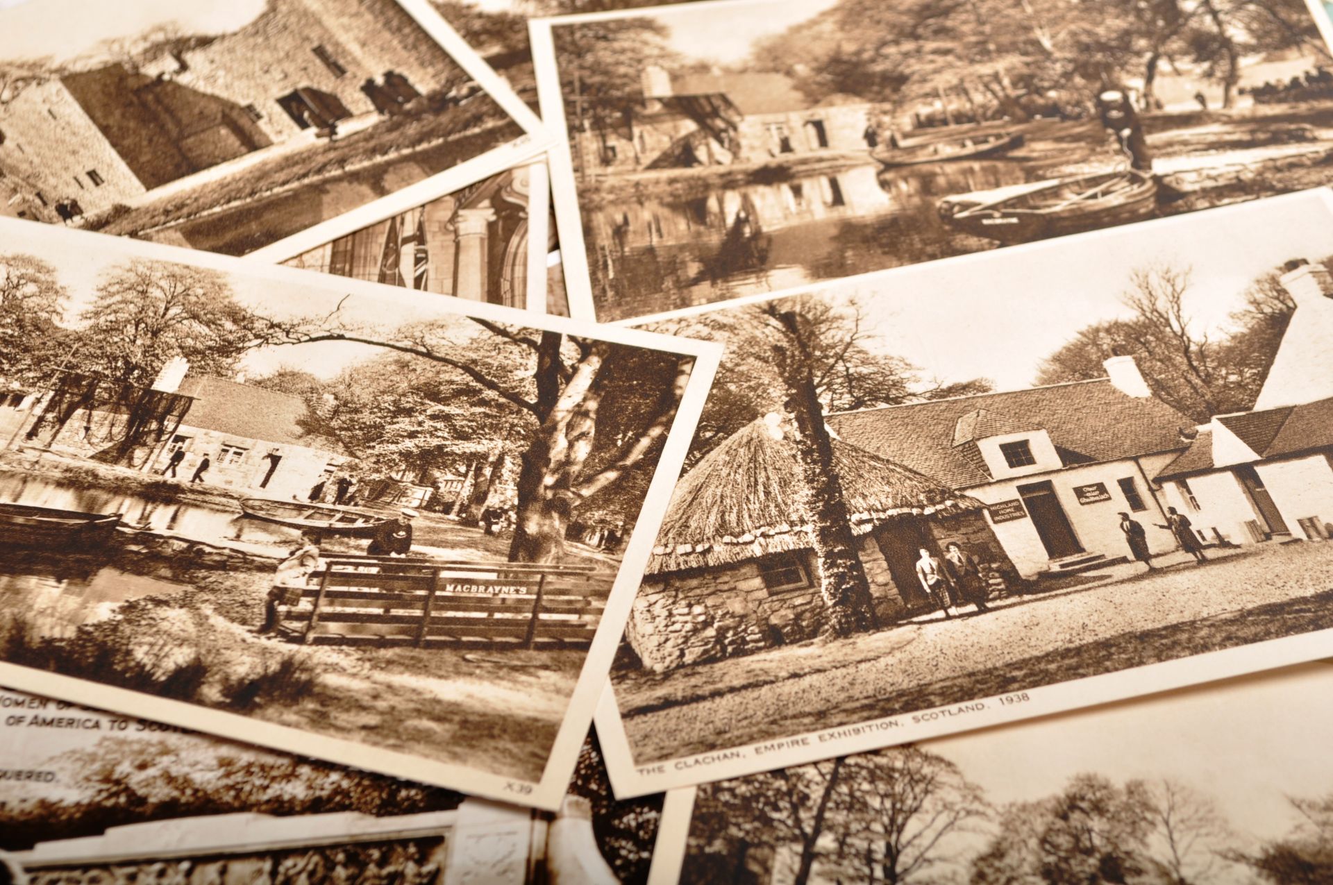 COLLECTION OF EARLY 20TH CENTURY SCOTTISH SOUVENIR POSTCARDS. - Image 8 of 10