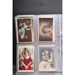 POSTCARDS - ALBUM OF EDWARDIAN ACTRESSES